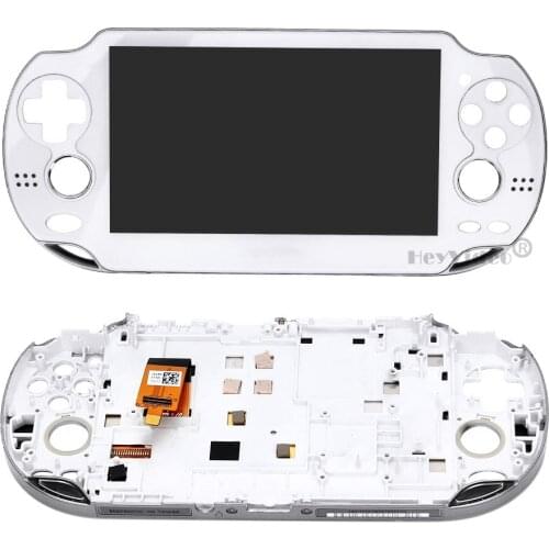New Original OLED for PS Vita Display Screen with Touch Assembly with frame for PS Vita 1000 LCD Display Replacement