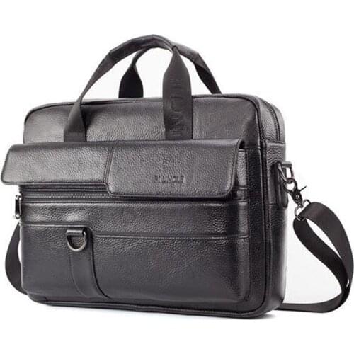 Slyness Men's Leather Briefcases
