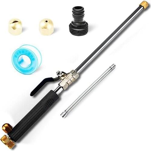 Upgraded High Pressure Power Washer Wand for Car Washing or Garden Cleaning, Watering Sprayer with Universal Hose End