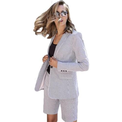 Suit Jacket Loose Streetwear Women Spring Summer Female Jacke 2021 Elegant Chic Single-Breasted Women Blazer Femme 2 Pieces