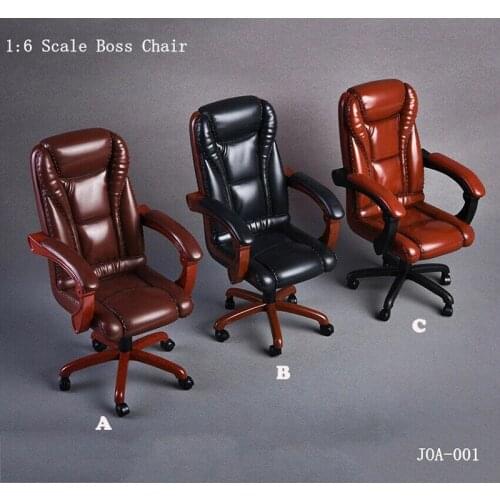 1/6 Scale Action Figure Scene Accessories Office Boss Swivel Chair Model For 12" Dolls In Stock