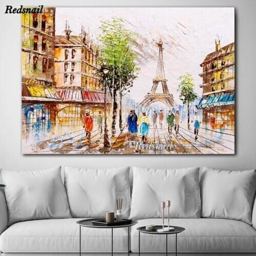 DIY Diamond painting Street Scenery City Landscape Lovers 5D Full Square/Round Drill mosaic Diamonds Embroidery Wall Art EE1011
