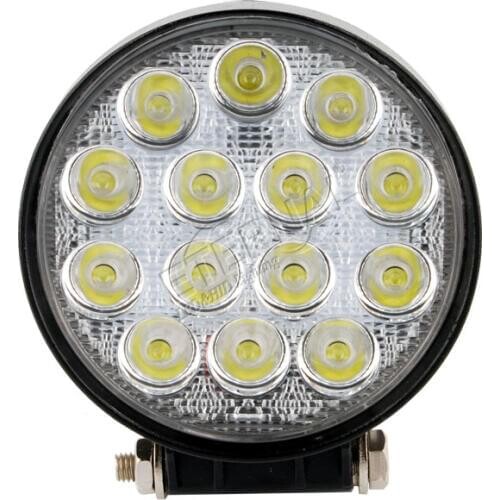 Free 20pc 42W led work light fog lights running lamp high beam car accessories for auto 4x4 truck off road tractor equipment