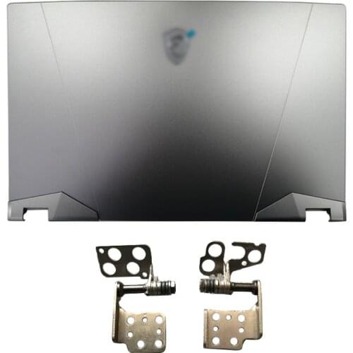 NEW or MSI GT76 Titan DT 9SG 9SF MS-17H1 Laptop Case LCD Back Cover/Front Bezel/Hinges Silver Notebook Computer Case