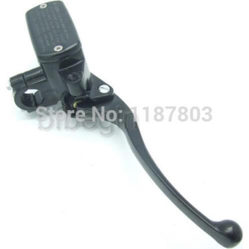 Motorcycle Black Master Brake Cylinder Lever For Harley Honda Yamaha 7/8" 22mm Handlebar Custom Cruiser Bobber Chopper Touring