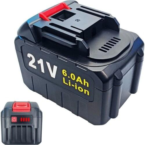 21V 18Vlithium battery electric wrench electric saw lawn mower special battery power bank converter large capacity 18650 battery