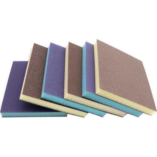 Sponge Sand Block Polishing Double-sided Abrasive Wood Furniture Jade Wenwan Metal Derusting Polishing Sandpaper Sponge Pad
