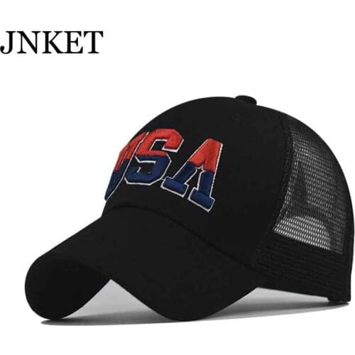 JNKET New American Flag Hat Unisex Baseball Cap Trucker Hat Outdoor Sports Cap Gorras Baseball Casquette