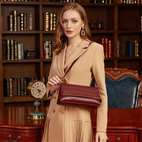 Fashion Solid Color Designer Women Messenger Bags High Quality PU Leather Womens Shoulder Bag Stone Grain Design Ladies Wallet