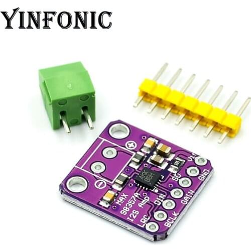 Max98357 I2S 3W Class D Audio Amplifier Module Breakout Interface DAC Filterless Audio Amplifier Board For Raspberry Pi Esp32