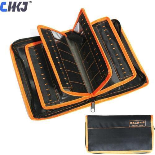 CHKJ 2 in 1 LiShi Tool Bag For Lishi Tool Set 50pcs Can Be Packed Locksmith Tools Thicken Tool Storage Bag Free Shipping
