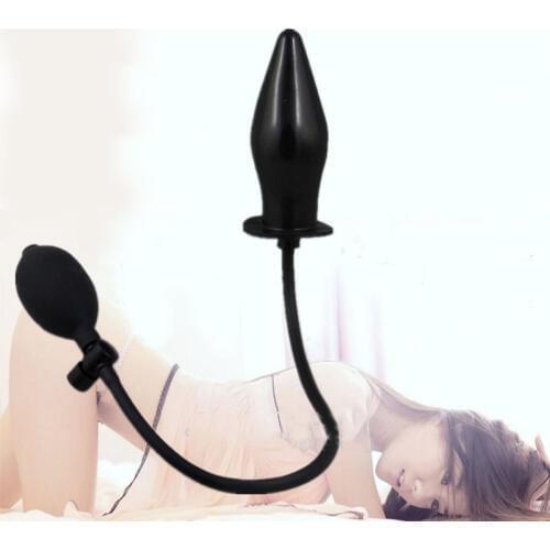 Cock Locker Extra Large Inflatable Butt Plug pump up anal toys for women man sex toy