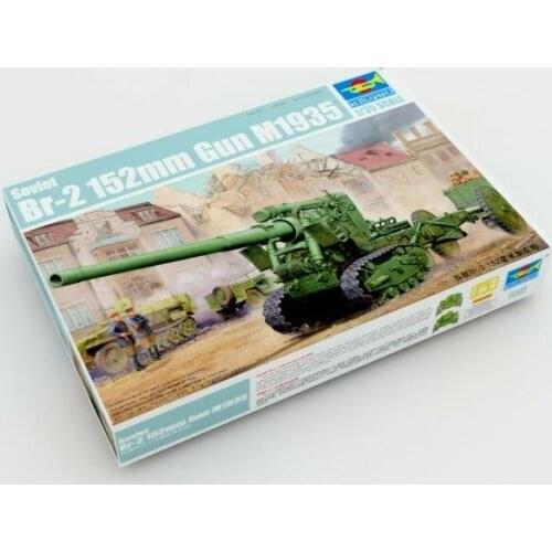 Trumpeter 1/35 02338 Soviet Br-2 152mm Gun M1935