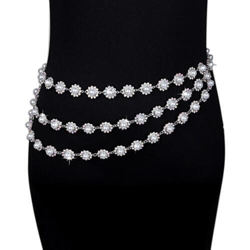 Fashion Womens Ladies Girls Waist Belt Fashion Metal Charm Chain Dress Belly dance Belt Gift