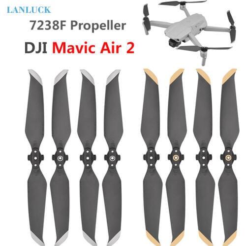 4Pcs 7238F Propeller for Mavic Air 2/AIR 2S Quick Release Blade Props for DJI Mavic Air 2/AIR 2S Drone Accessories