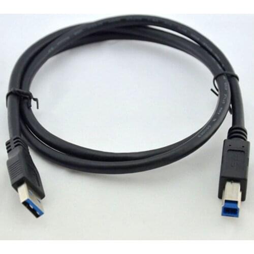 50pc High Quality USB 3.0 A Male AM to USB 3.0 B Type Male BM Extension Printer Wire Cable USB3.0 Cable 0.5m 1m 1.8m.for printer