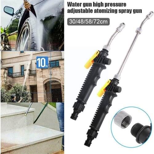 Water Gun High Pressure Water Gun Car Washing Machine Cleaning Tool Cleaning Smoke Exhauster Foam Spray Conditioner Air Spr V9H5