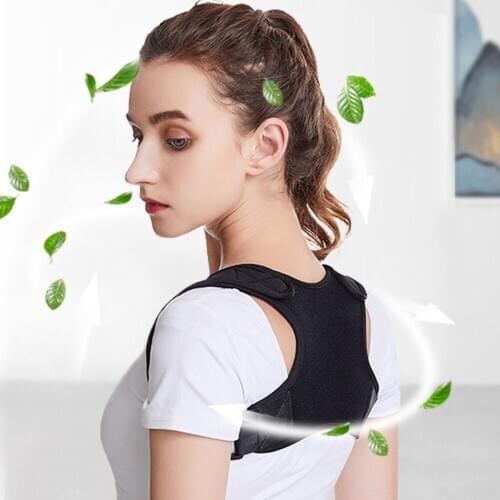 Adult Clavicle Correction Belt Back Posture Strap Adjustable Humpback Correction Belt Men And Women Correction Posture