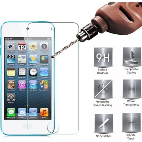 2.5D Tempered Glass For Apple iPod Touch 5 6 7 High Quality Protective Film Screen Protector for Apple iPod Touch 5 6 7