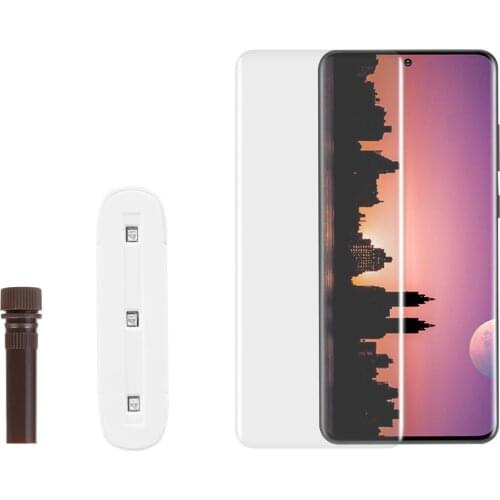 UV Glue Tempered Glass Screen Protector Film For Samsung Galaxy S8 S9 S10 S20 Plus Note 8 9 10 20 Ultra EXplosion Proof