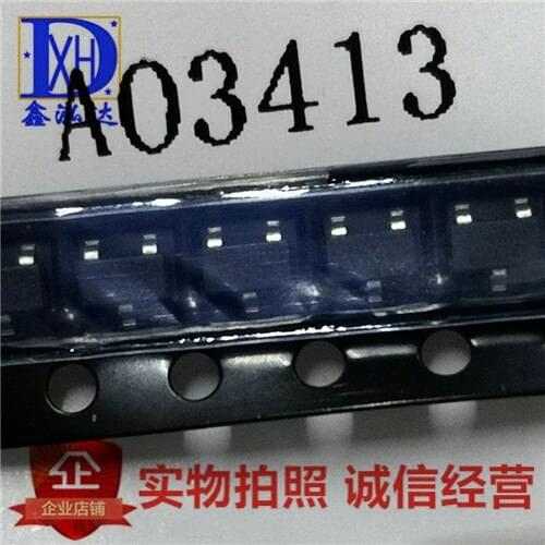 10Pcs/Lot AO3413 P Channel MOSFET New+Original Direct purchase