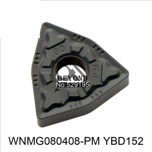 10pcs Original WNMG080408-PM YBD152 WNMG080408 WNMG 080408 Carbide Inserts резец токарный CNC Lathe Tools Cutter Turning
