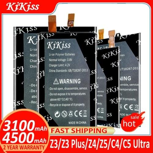 KiKiss LIS1561ERPC LIS1579ERPC LIS1593ERPC LIS1558ERPC Battery For Sony Xperia C4 C5 Z3 Z4 Dual Z5 Compact E5303 E6533 E5823