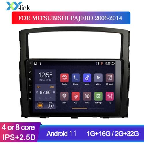 9” Android 8.1 Car Stereo non dvd usb GPS Head Unit For Mitsubishi Pajero 2006-2014 autoradio audio multimedia player no 2 din