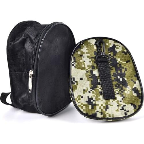 Fishing Tackle Pouch Case Outdoor Sports Fishing Accessories BagsCamouflage Fishing Reel Mini Bag Pocket