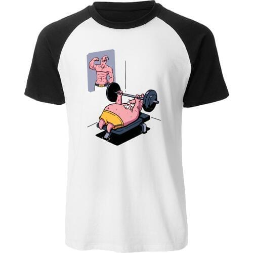 Majin Buu fitness Raglan Short Sleeve Men T-Shirt Summer Cotton Loose T Shirt Fashion Harajuku Streetwear Hip Hop Mens Tops Tee