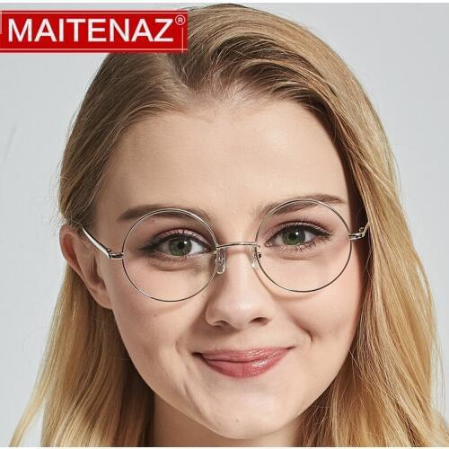 Женские очки с диоптриями MAITENAZ China At AliExpress