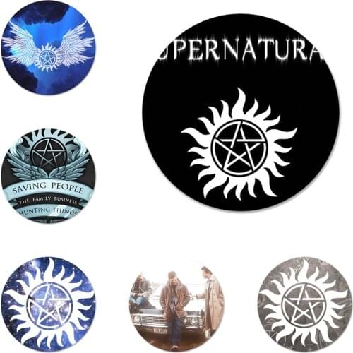 New ArrivalSupernatural Badge Brooch Pin Accessories For Clothes Backpack Decoration gift