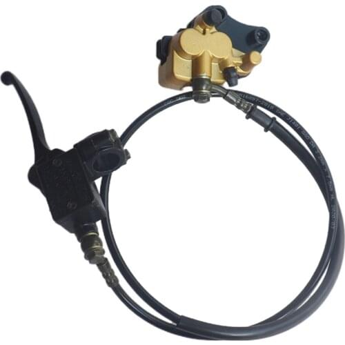 Front Disc Hydraulic Brake Assembly Caliper Master Cylinder and Brake pad For Dirt Pit Pro Bike Coolster 110CC 125CC 150CC