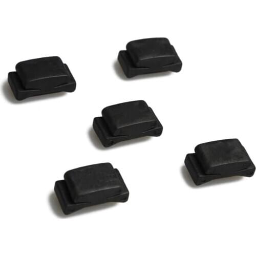 Rubber Guitar Pick Holder (5-Pack) Pickholder for Guitar - Placed Between 3Rd and 4Th Strings on Head Stock