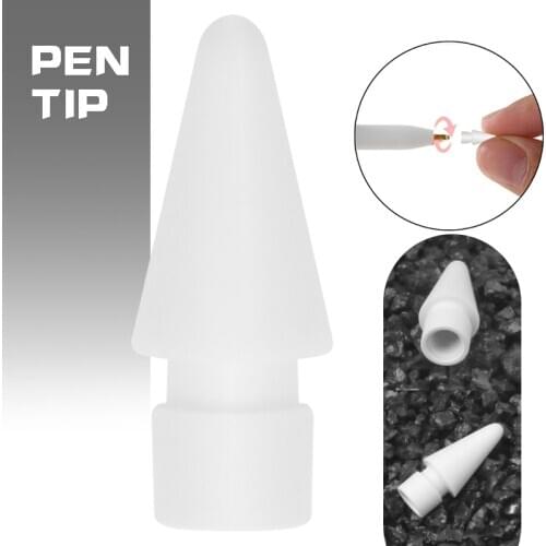 Silicone Stylus Pen Cover Replacement Screen Touch Pencil Cap Mobile Phone Touch Pen Cap Spare Nib Tip For iPad Pro Accessories