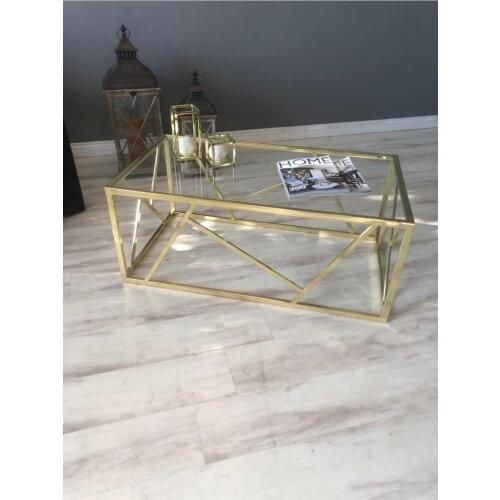 Modern Gold Medium Coffee table coffe table