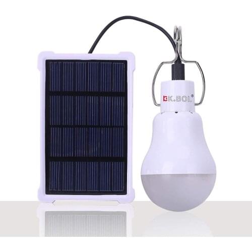 Portable sensor Solar Light 15W Solar Powered Energy Lamp 5V LED Bulb for Outdoors Camping Light Tent Solar Lamp