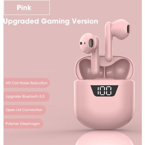 J55 TWS Wireless Headphones Bluetooth 5.0 Earphone Sport LED Digital Display In Ear Headset Charging Box Earbuds for Smartphones