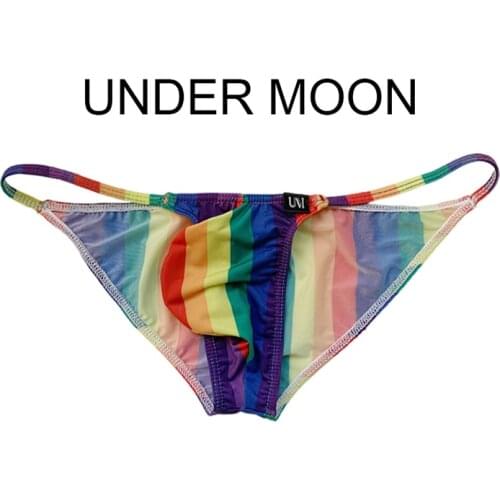Under Moon Men's Briefs With Print