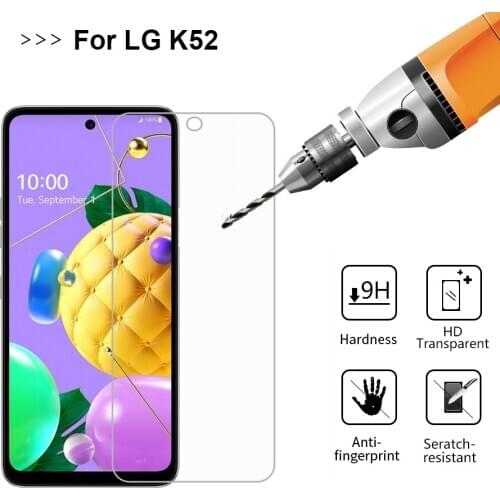 Tempered Glass For LG K52 Screen Protector 9D Protective Glass Film For Cristal Templado LG K 52 K52 LMK520EMW Pelicula de vidro