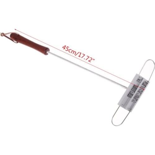 1 Set Personality Steak Meat BBQ Branding Iron with Changeable English Letters Outdoor Barbecue Tools X7JD