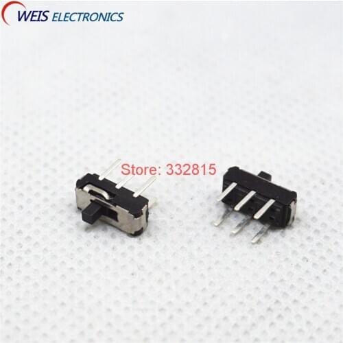 20PCS MSS-22D18 MSS22D18 2P2T 6PINS slide switch Pull switches ON/OFF good quanlity Free shipping