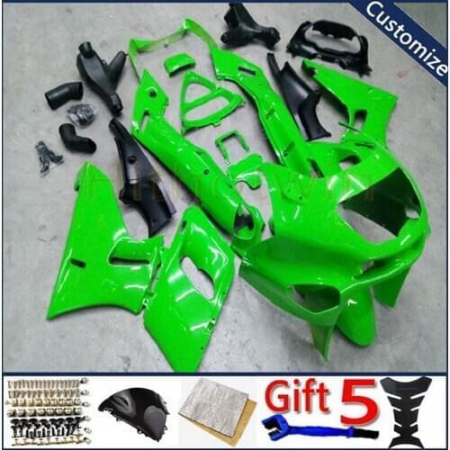 ABS Fairing For ZZR400 1993 1994 1995 1996 1997 1998 1999 2000 2001 2002 2003 2004 2005 2006 2007 Injection mold green