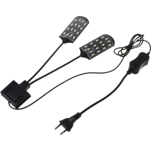10W Fish Tank Lamps EU Plug Aquarium Plant Lights High Brightness Energy Saving