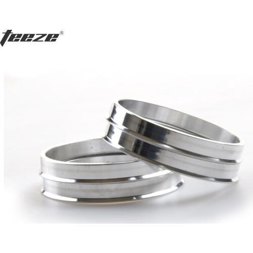 Anillo del cubo de la rueda 4Pcs/set Aluminum wheel hub rings 74.1 to 72.6 center spigot rings free shipping