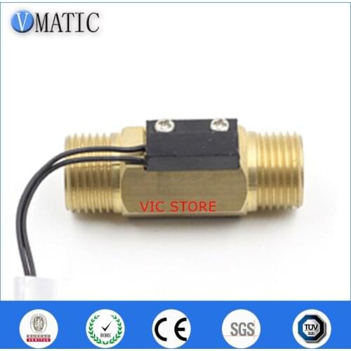 Free Shipping Electronic Sensor Toilet Auto Flush Brass Magnetic High Precision VC2260 Water Heater Flow Switch