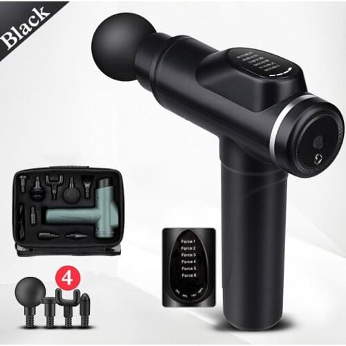 High frequency Massage gun muscle relax body relaxation Electric massager with portable bag