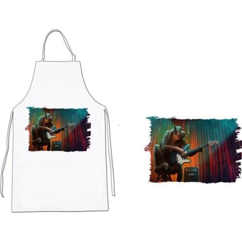 Apron JUMPSUIT GUITARIST kitchen kitchen apron