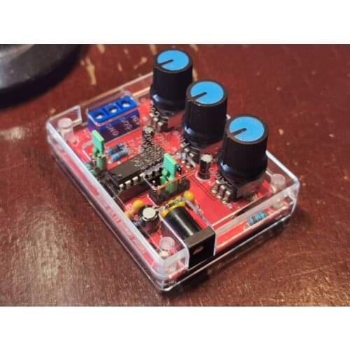 XR2206 Signal Generator DIY Kit Sine/Triangle/Square Output 1Hz-1MHz Signal Generator Adjustable Frequency Amplitude