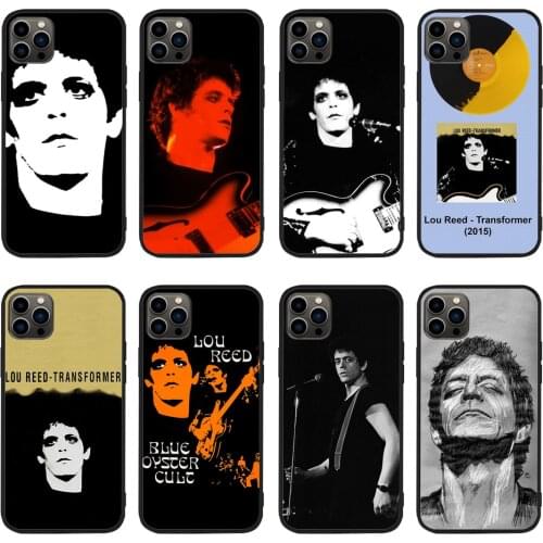 Lou Reed Transformer soft TPU border phone case for iphone 11PRO 11PROMAX 11 X XS XR XSMAX 6 plus 7 7plus 8 8plus cover